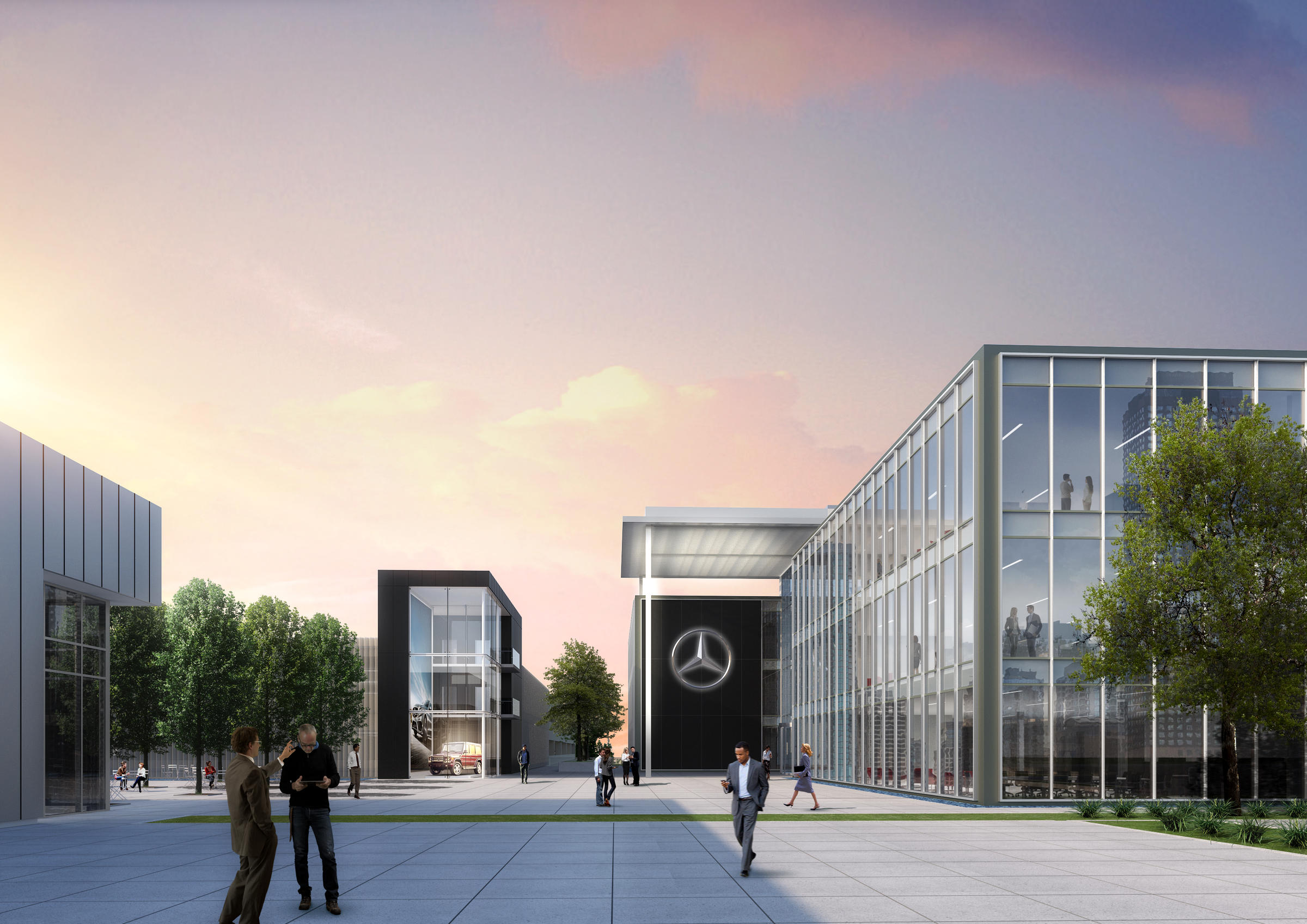MercedesBenz Releases New Headquarters Renderings WABE