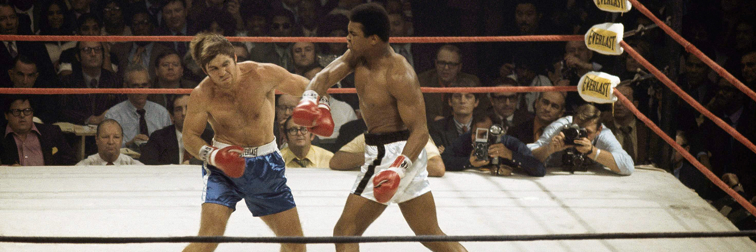 On Thursday, “Closer Look” takes a look at Muhammad Ali, right, returning to the ring to fight Jerry Quarry on Oct. 26, 1970 – right here in Atlanta. (Joe Holloway Jr./Associated Press file)