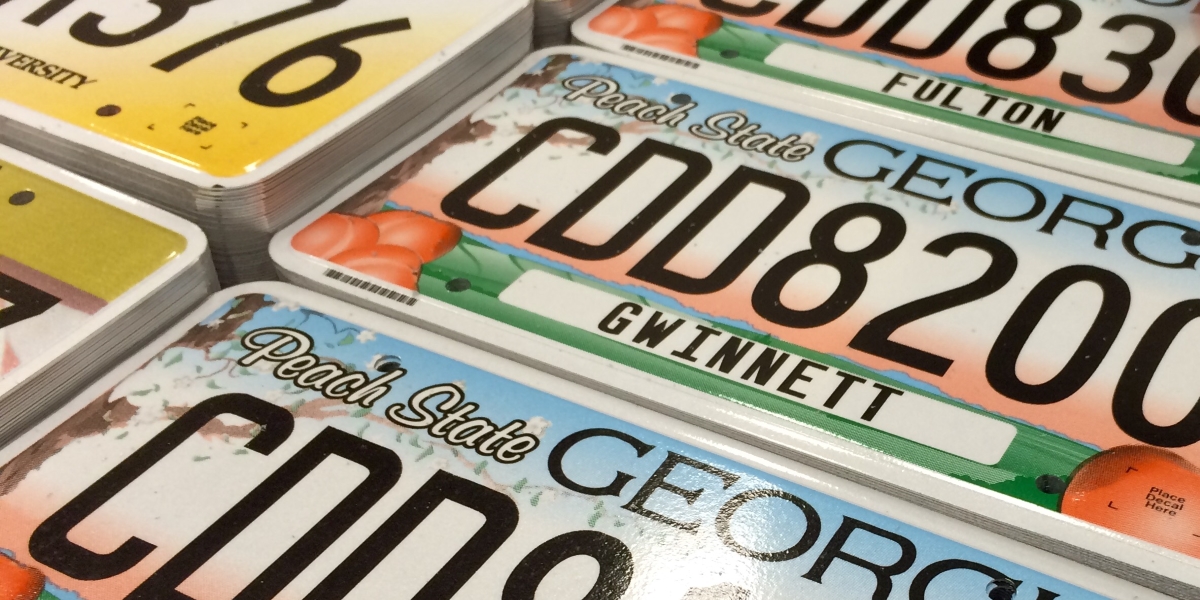 Ga. Study Begins On Possibly Eliminating License-Plate Stickers – WABE