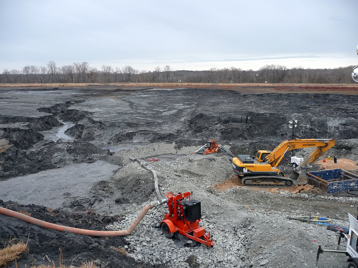Power Makes Progress Closing Coal Ash Ponds WABE