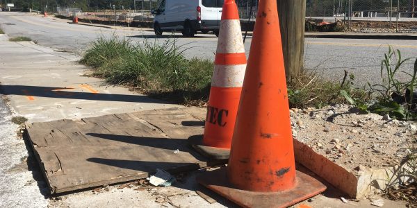 Atlanta sidewalk in need of repair