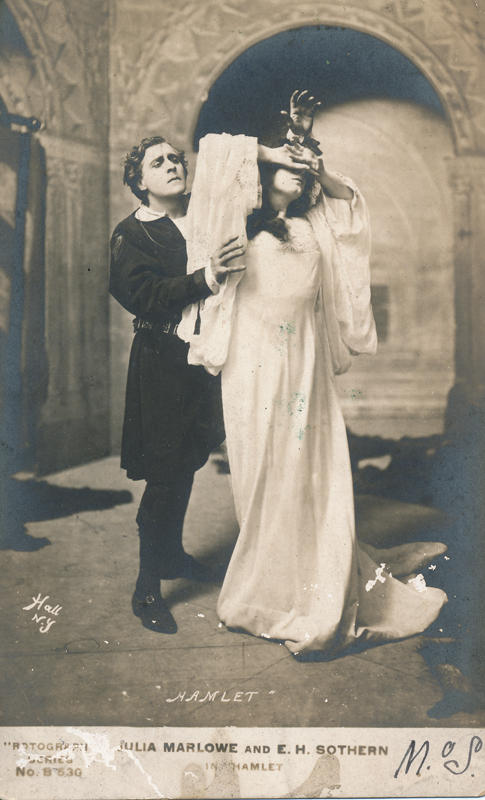 Pictured here is Julia Marlowe and E. H. Sothern in ''Hamlet.''