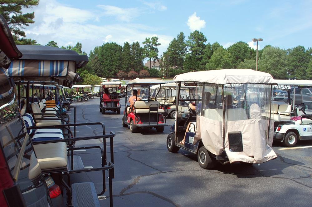 These Georgia Teens Take To Road On Golf Carts Before Cars – WABE