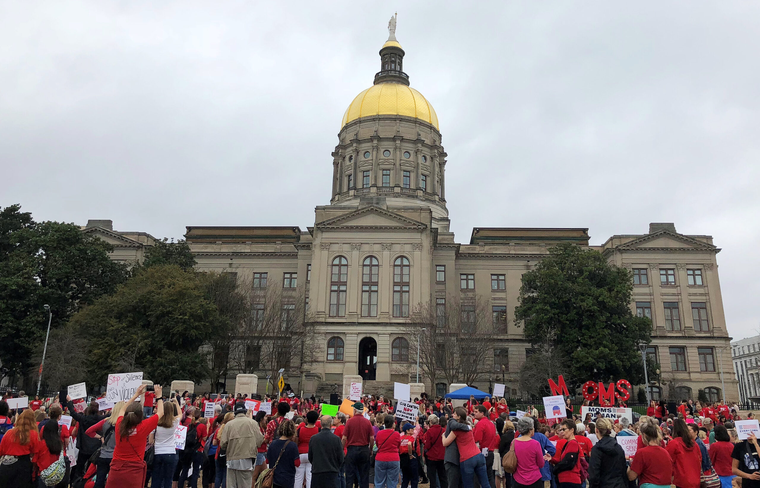 Protest Policy Gives Ga. Gov. ‘Unbridled’ Discretion, Lawsuit Says