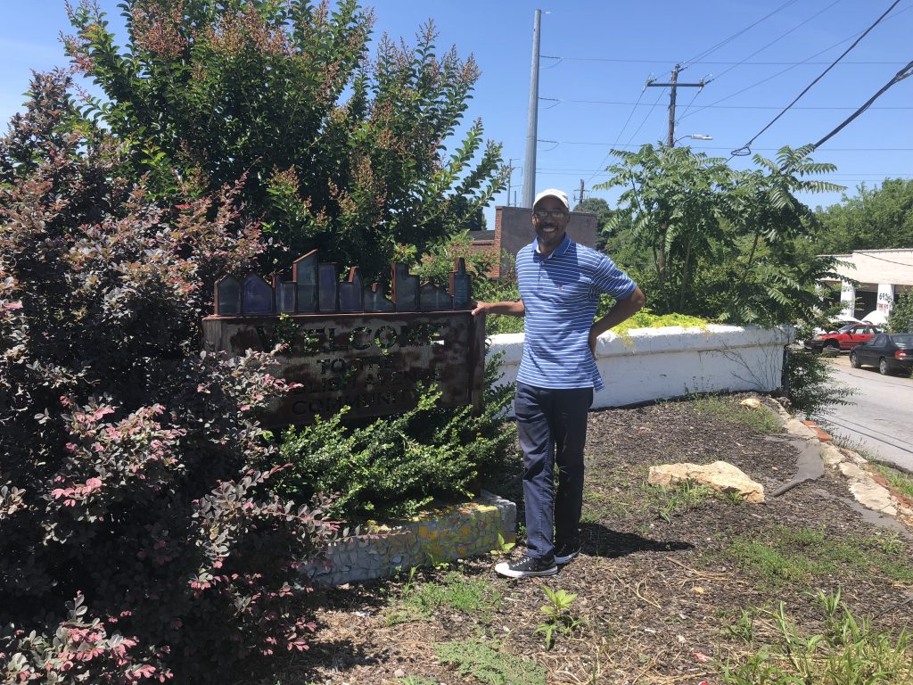 Winston Taylor is another developer who is active in the English Avenue neighborhood. He's concerned that the new Westside Yards won't be accessible to the area's current residents.