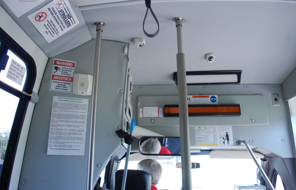 Recently, Gainesville considered expanding the bus system. Then, funding concerns brought the plan to a halt. (Stephannie Stokes/WABE)