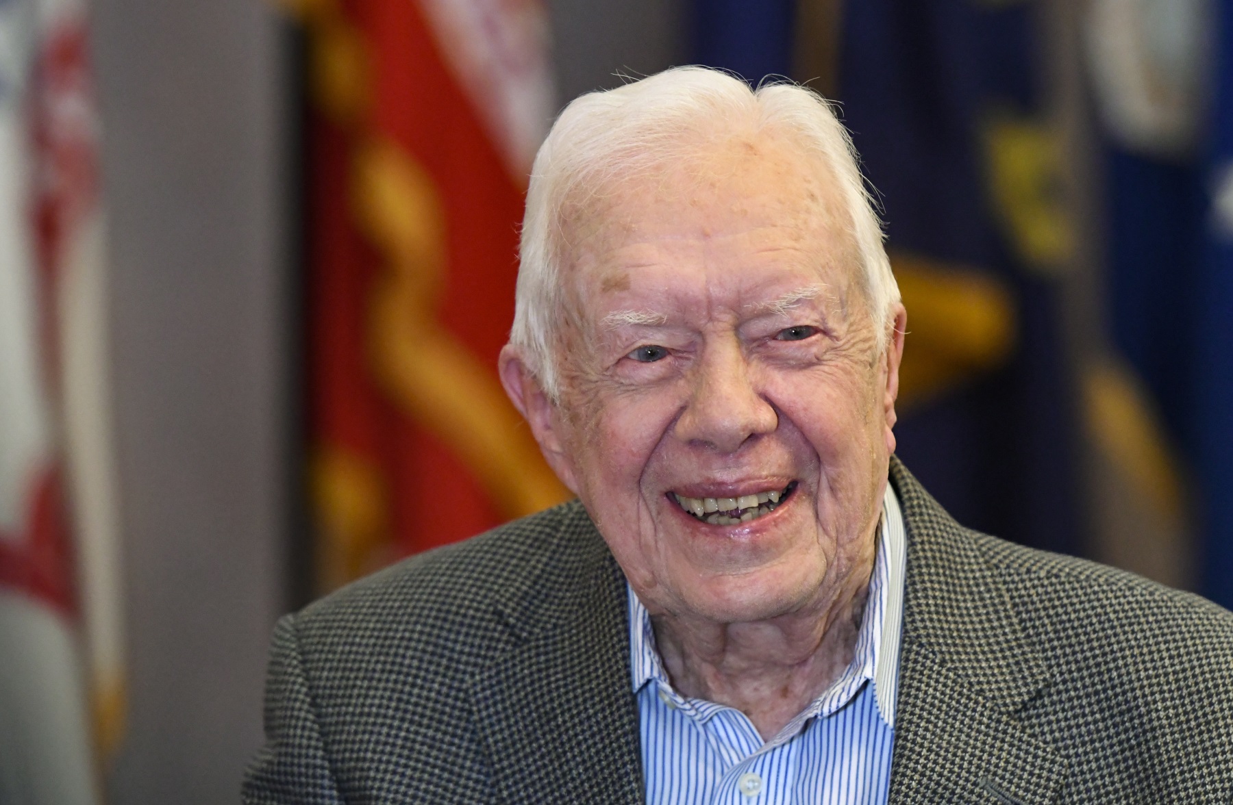 Jimmy Carter Cautions Democrats Not To Scare Off Moderates