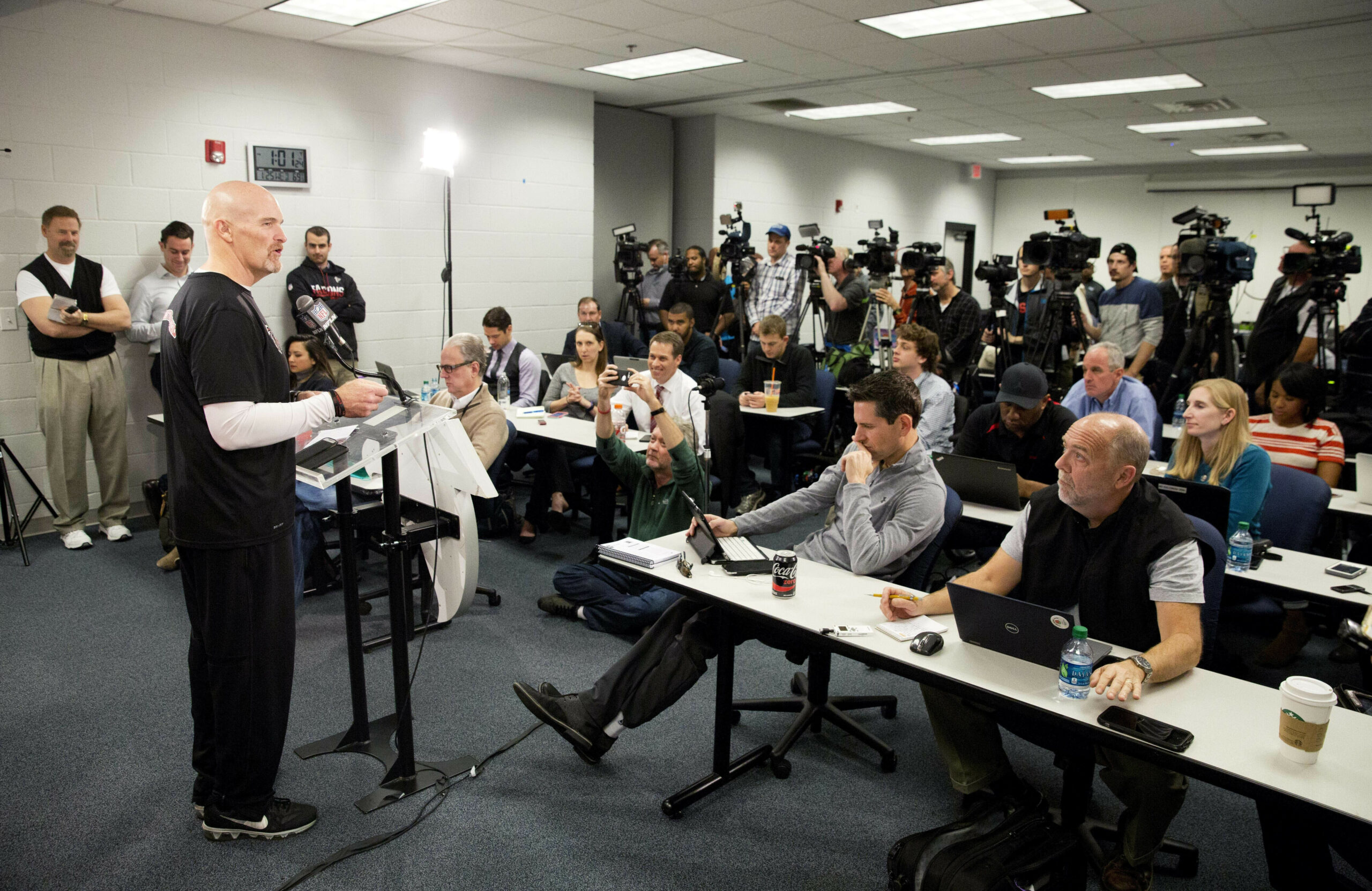 Falcons Turn Over Practice Site To Rams For Super Bowl Week
