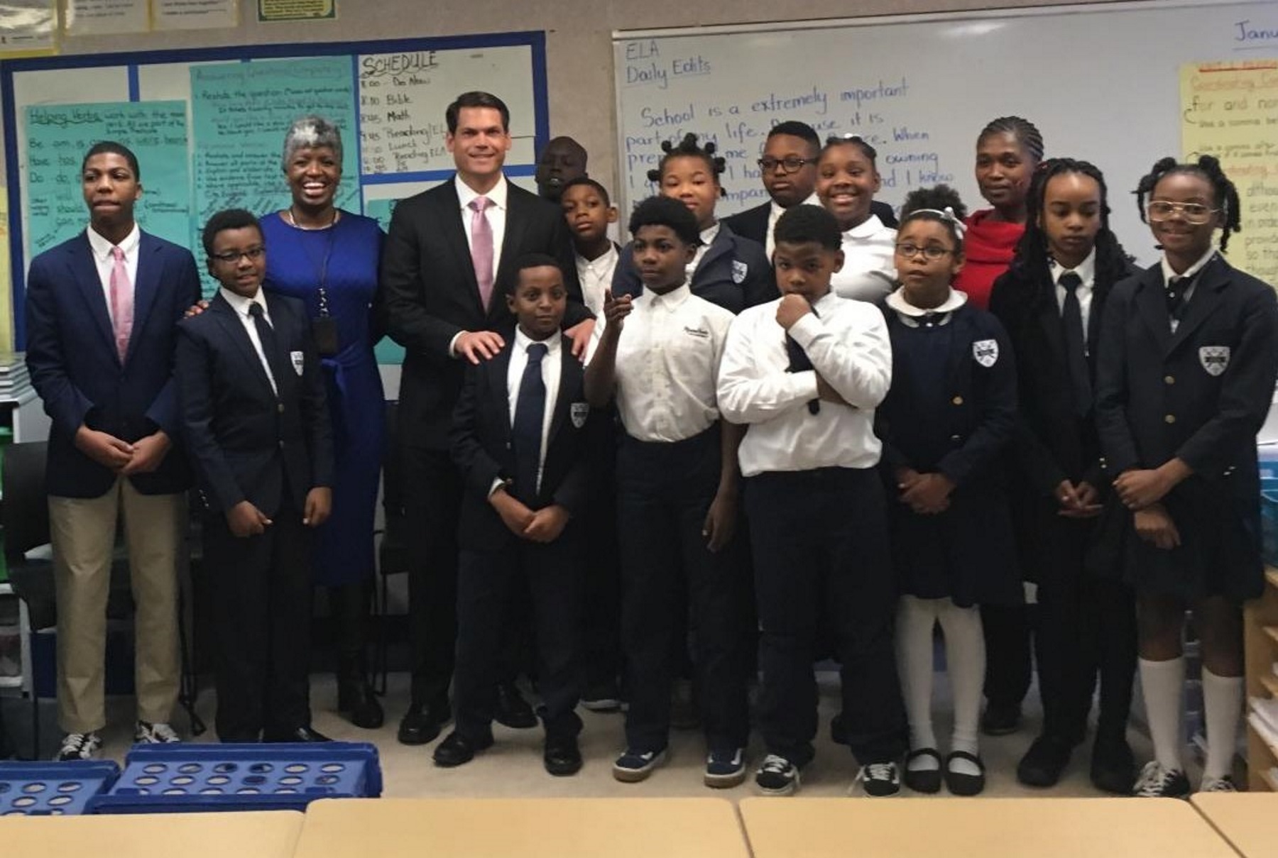 Lt. Gov. Duncan Visits Atlanta Students To Commemorate National School