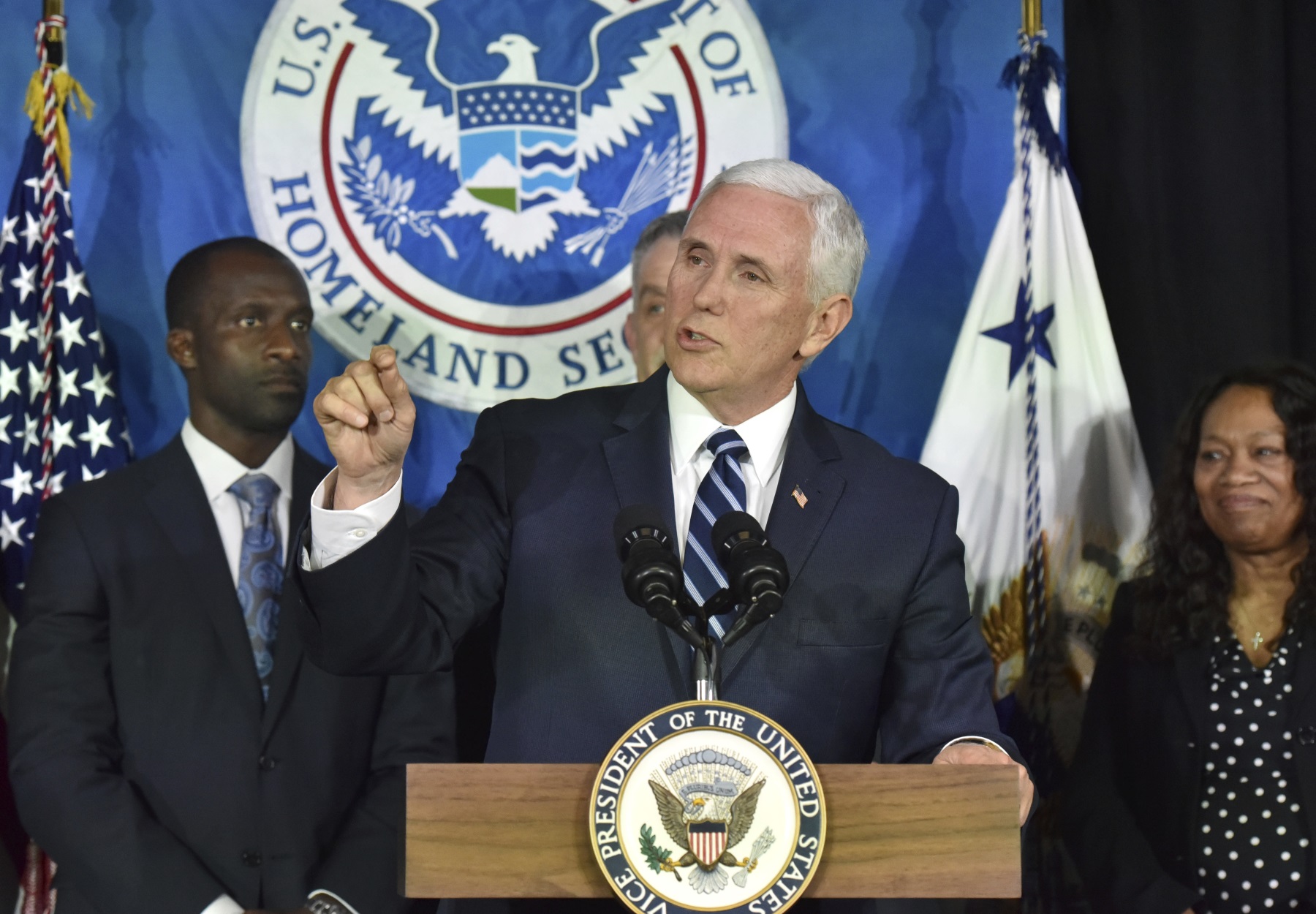 Vice President Talks Border Security, Targets Atlanta Mayor