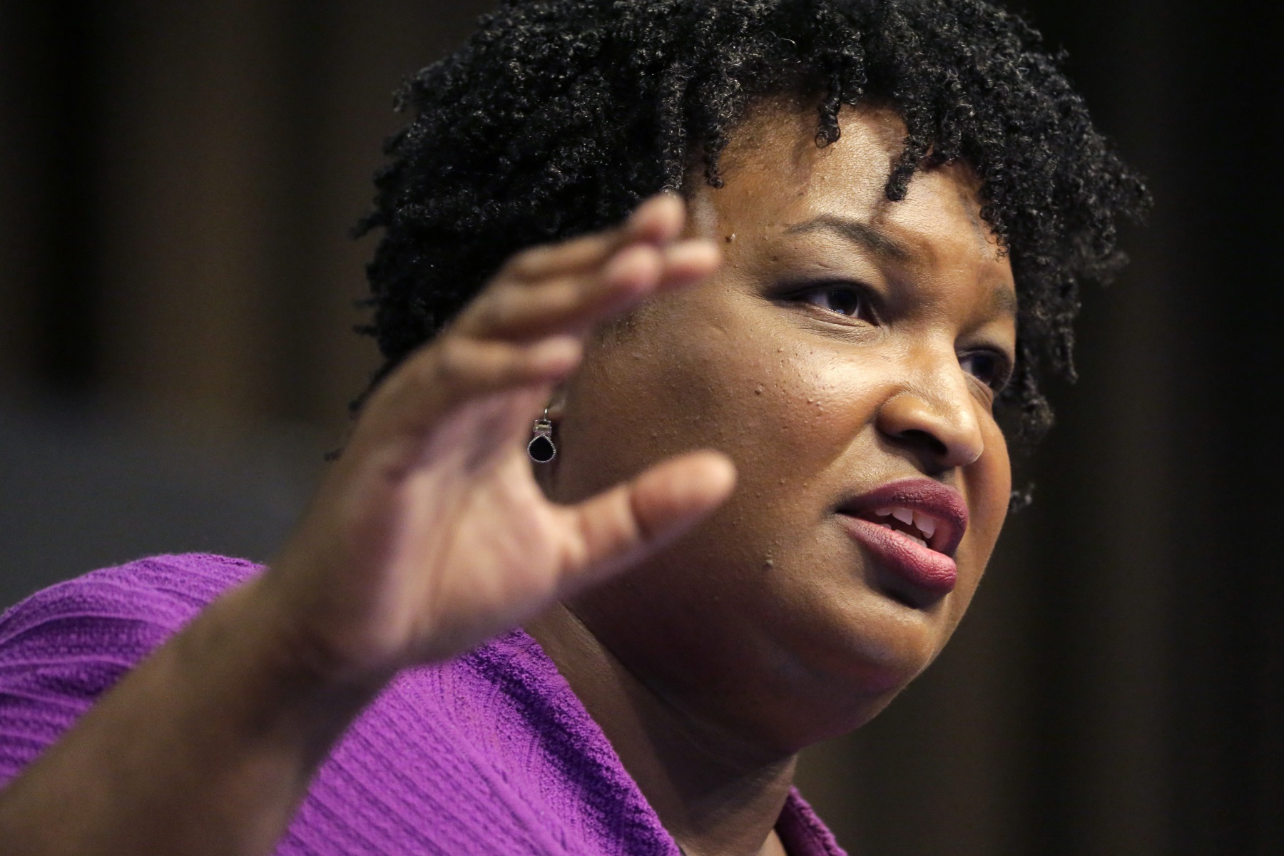 Abrams Says Her Decision On Presidential Bid Not Expected Until Fall, Defends Biden