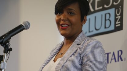 Mayor Talks Of Improving Atlanta — And Its Reputation