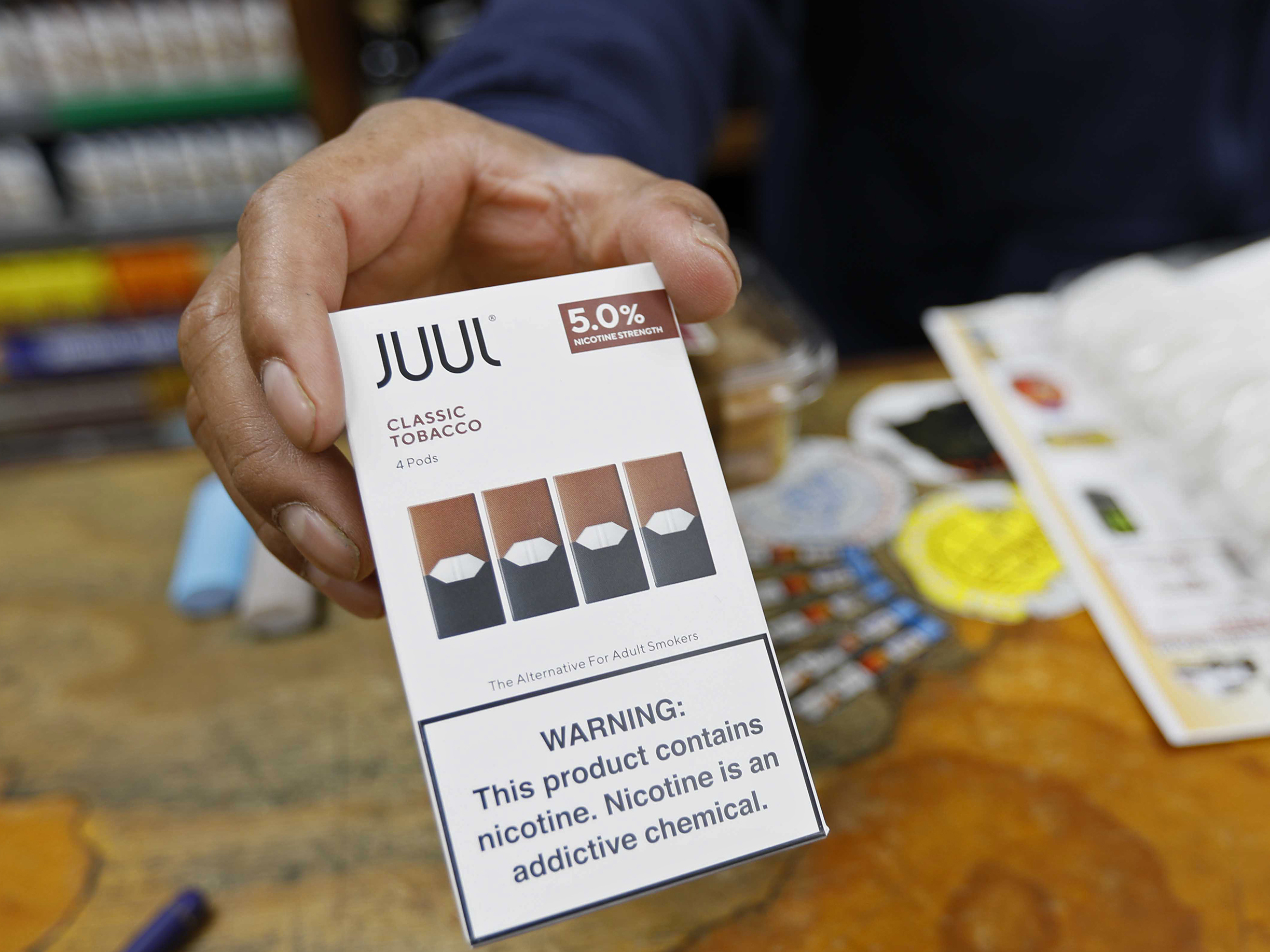 Juul Accepts Proposed Ban On Flavored Vaping Products As CEO Steps Down   WABE