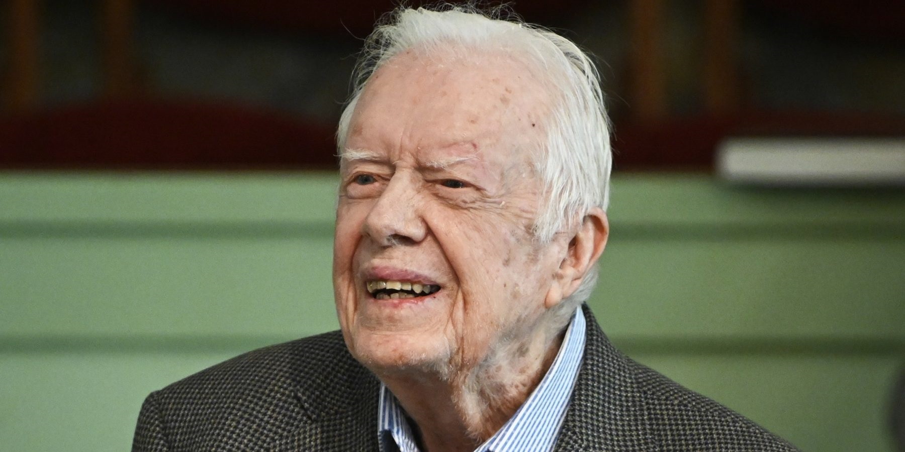 After Brain Surgery In November, Jimmy Carter Returns To His Hometown