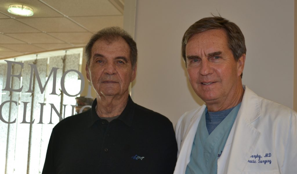 Harry Wuest and Dr. Doug Murphy