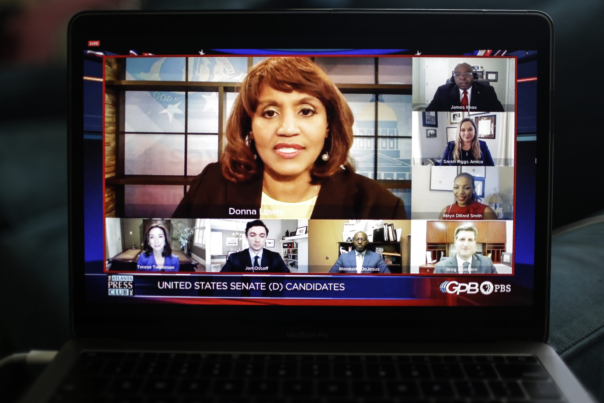 Top Georgia Democrats Running For US Senate Spar In Debate