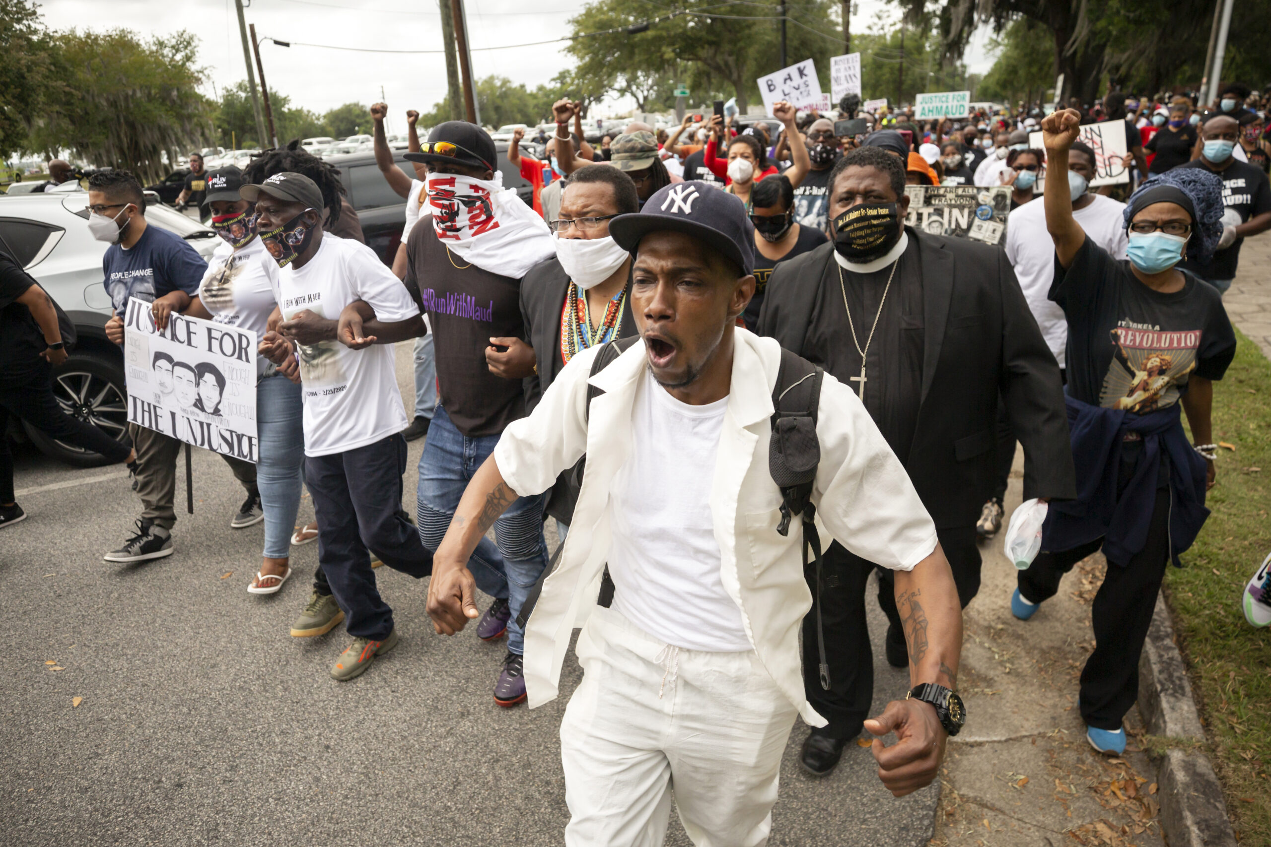Hundreds Demand Justice For Ahmaud Arbery At Rally In Glynn County