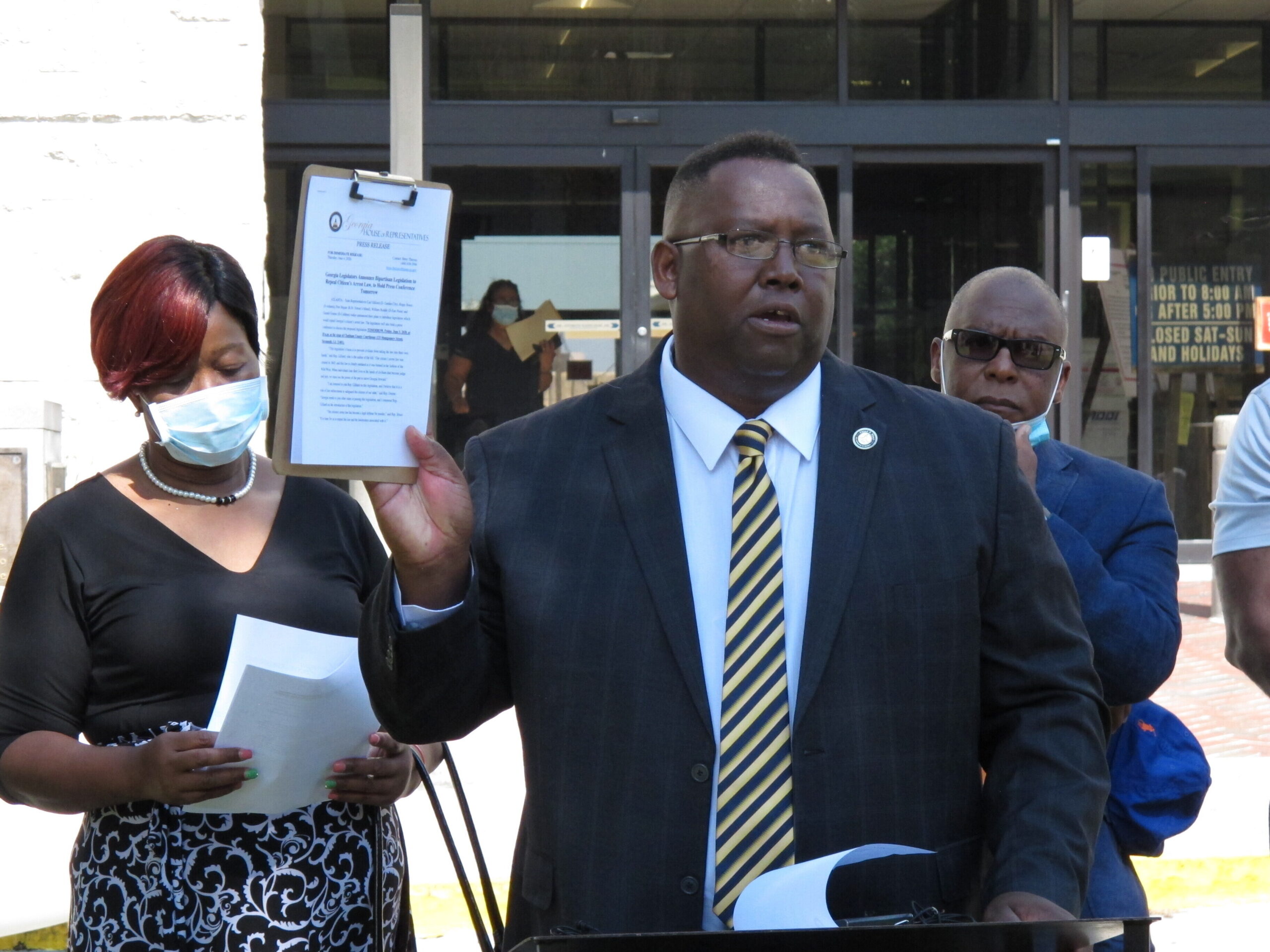 Arbery Killing Stirs Call To Scrap Citizen Arrest Law In Georgia