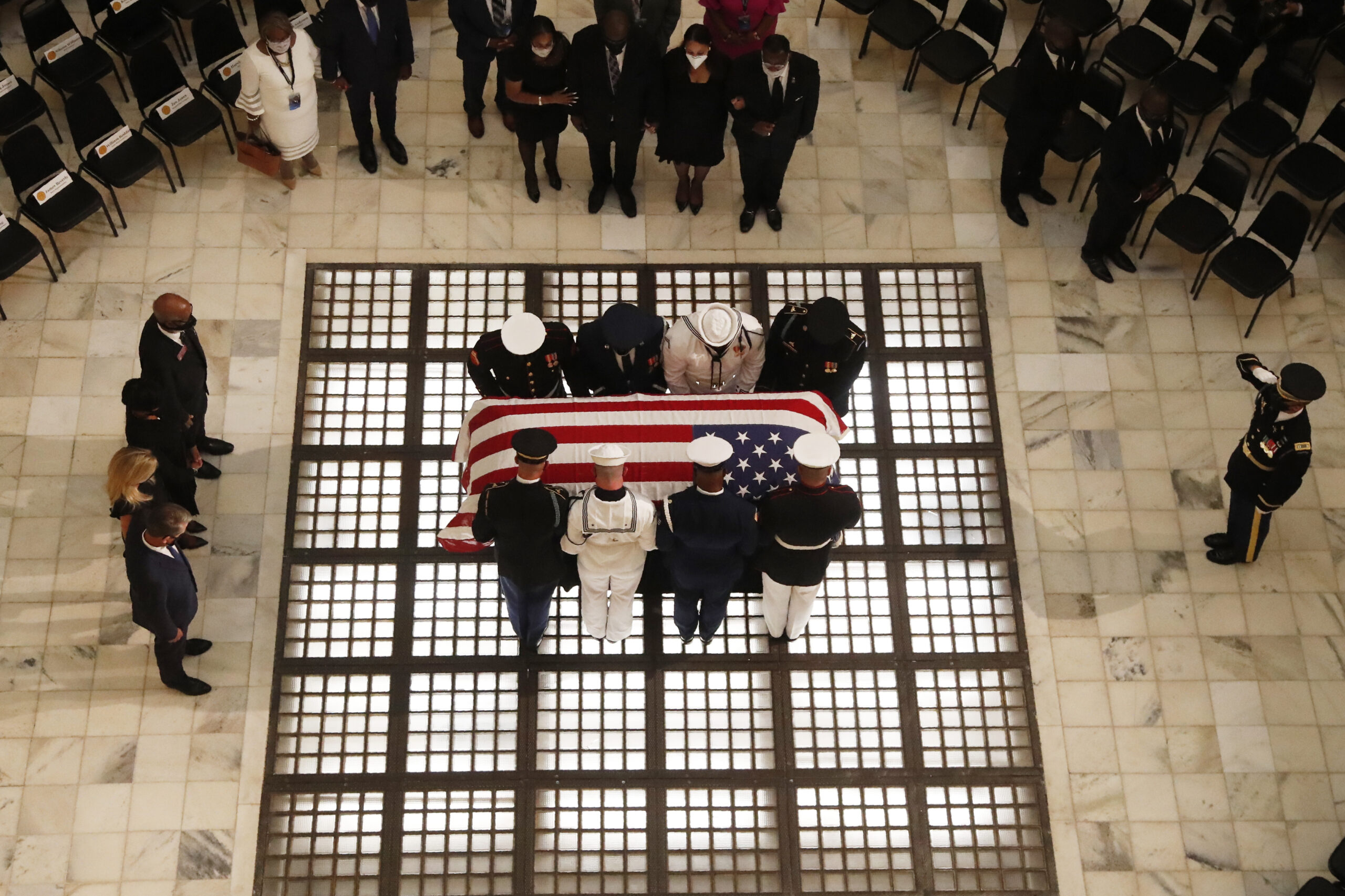 Civil Rights Icon John Lewis Lauded As Warrior At Georgia Capitol