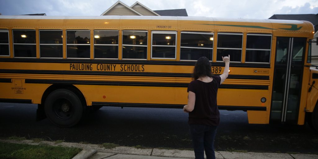 Paulding County school bus