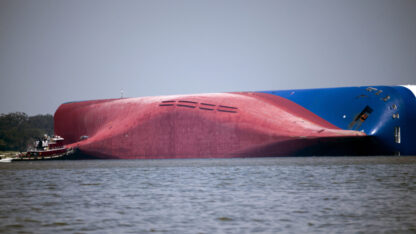 Extra Virus Safeguards Planned For Overturned Ship Removal Off Georgia Coast