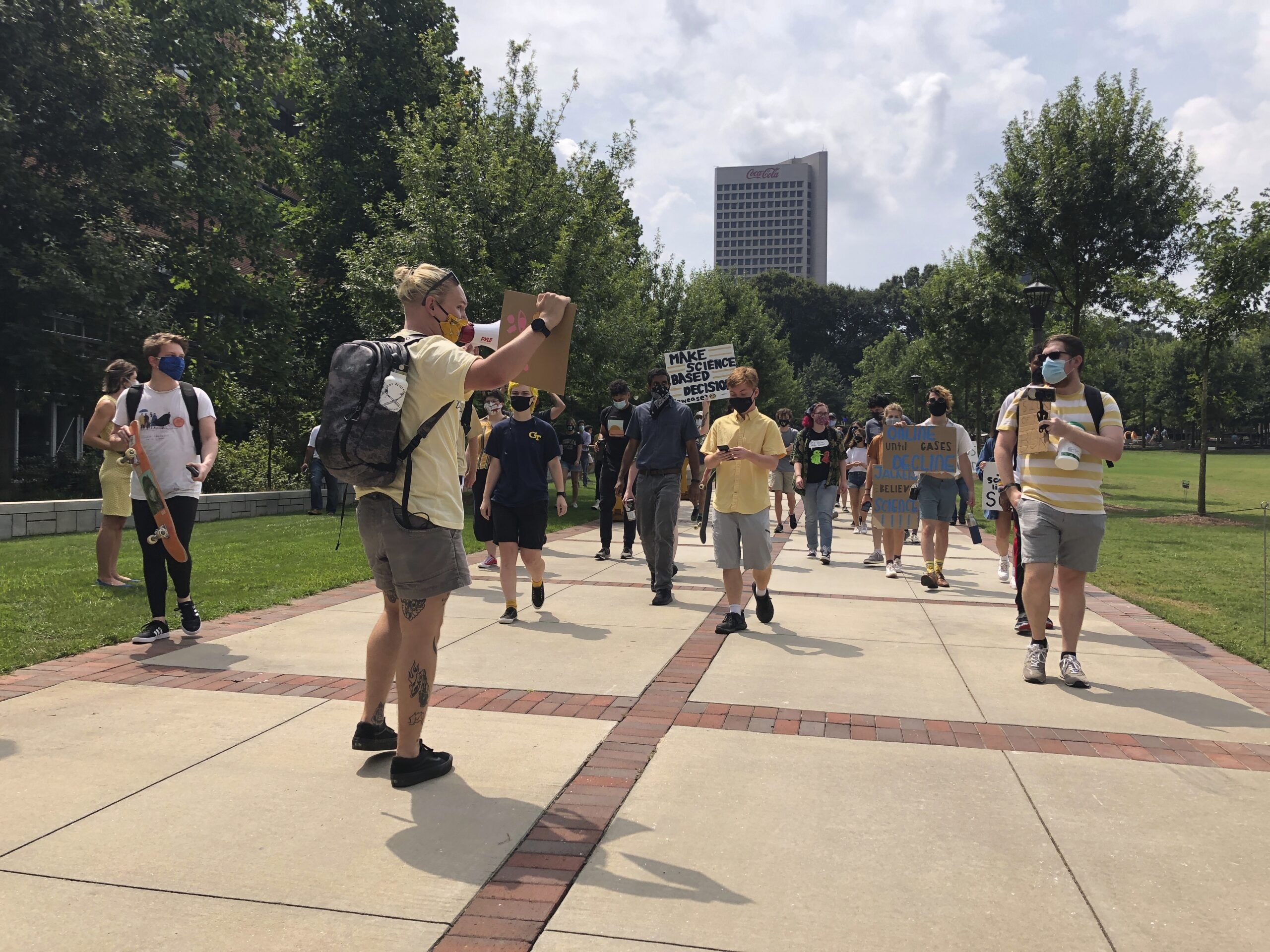 Rising On-Campus COVID-19 Infections Spark Concern In Georgia