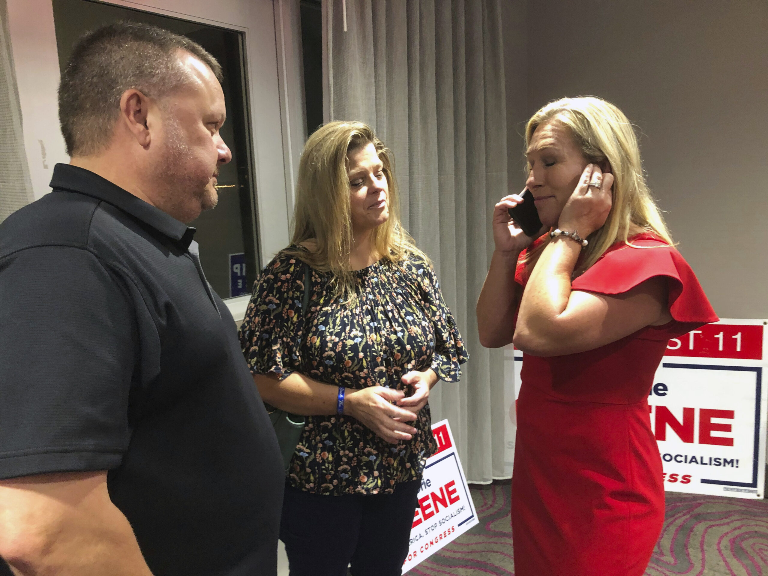 Georgia Candidate’s Post Removed; Facebook Says It Violates Policy Against Inciting Violence