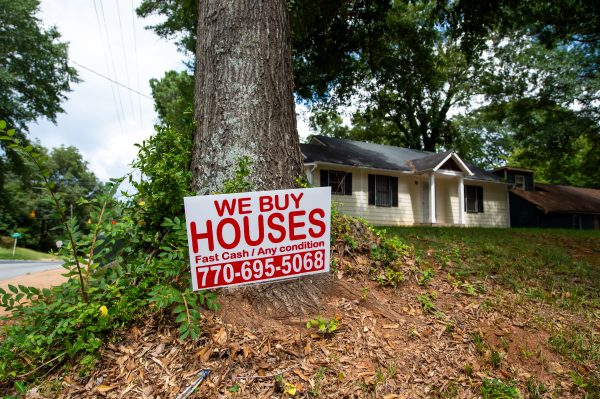 Some Atlanta homeowners in once-forgotten areas are now being targeted for their homes. (Bita Honarvar/For WABE)