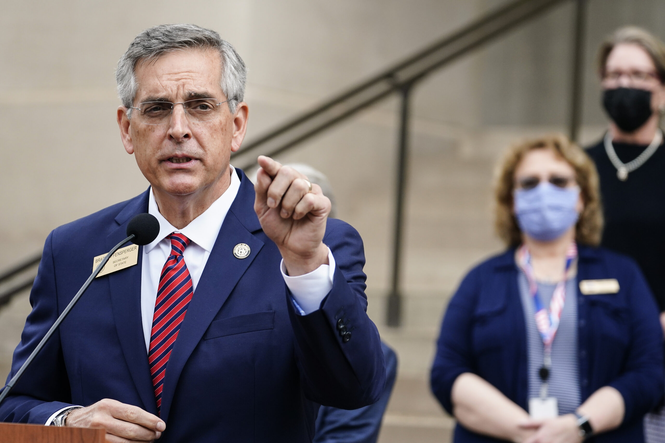 Georgia SOS Raffensperger Pushes Back Against Fellow Republicans, Trump