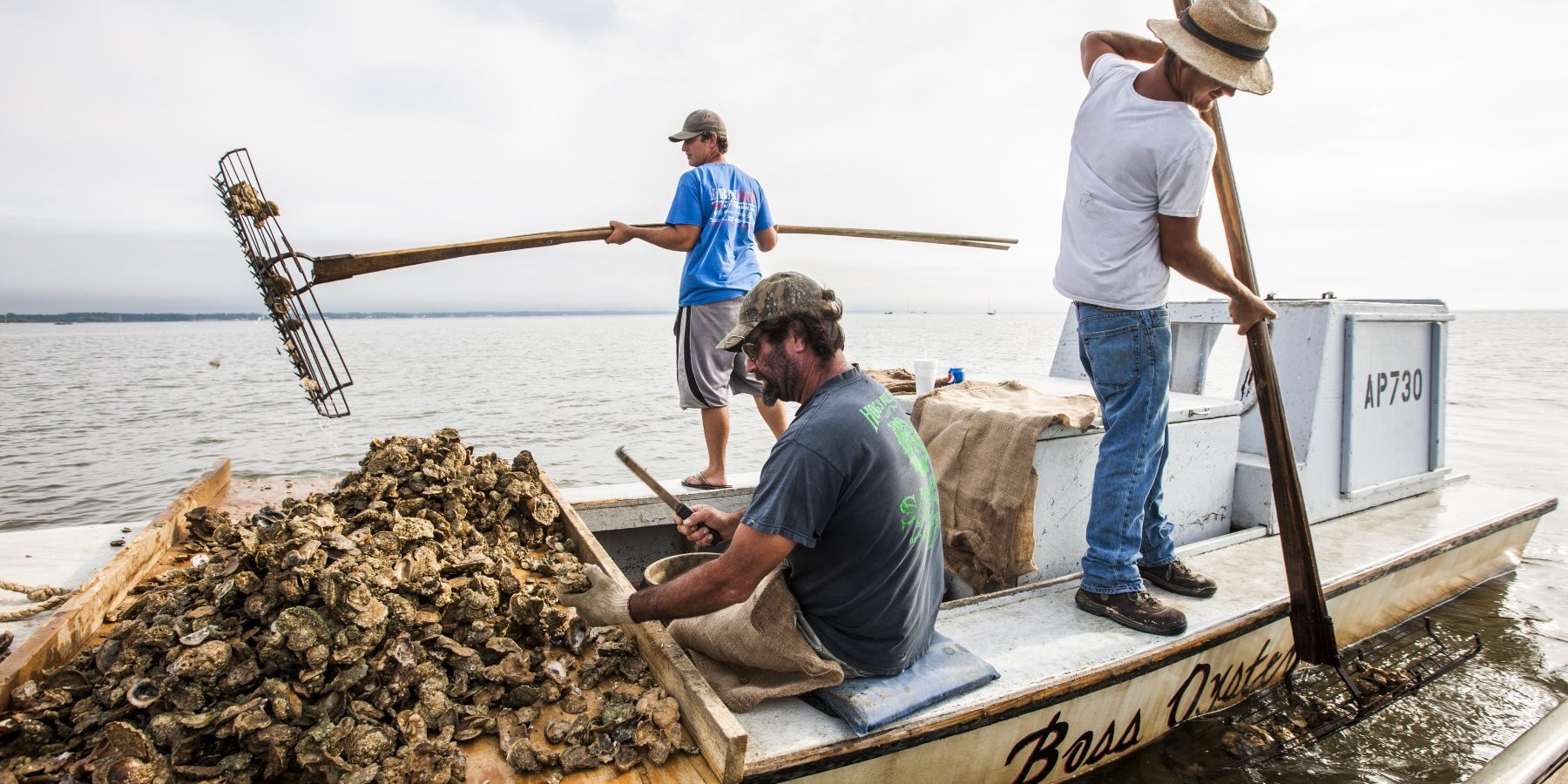 With Apalachicola River’s oyster fishery suffering in recent years, Florida said it’s because not enough water flows out of Georgia. Georgia has said the problems are due to Florida’s own mismanagement following the Gulf of Mexico oil spill. (Mark Wallheiser/Associated Press file)