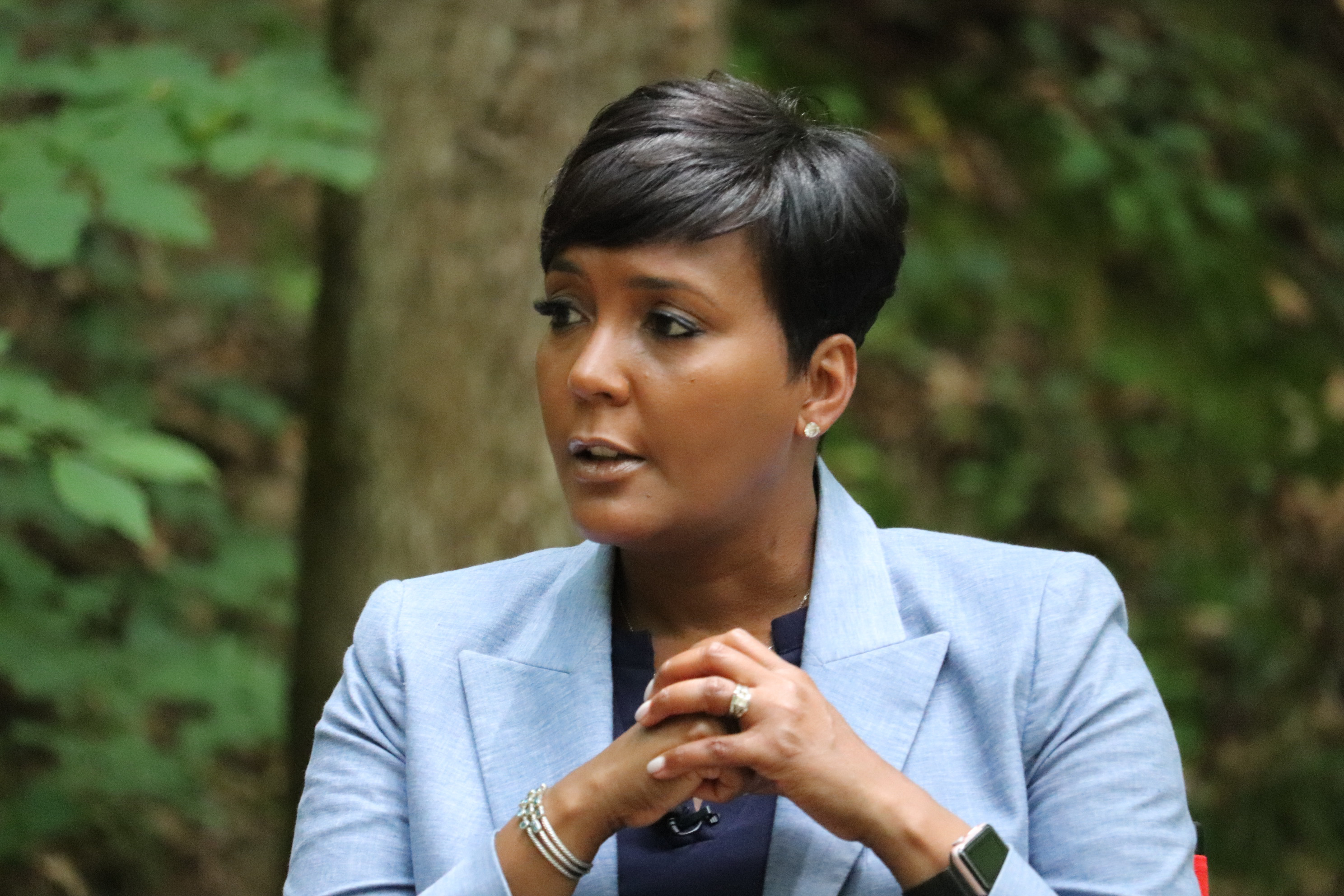 Keisha Lance Bottoms is Atlanta’s 6oth mayor and the second Black woman to lead the city. (Jaime Green/WABE)