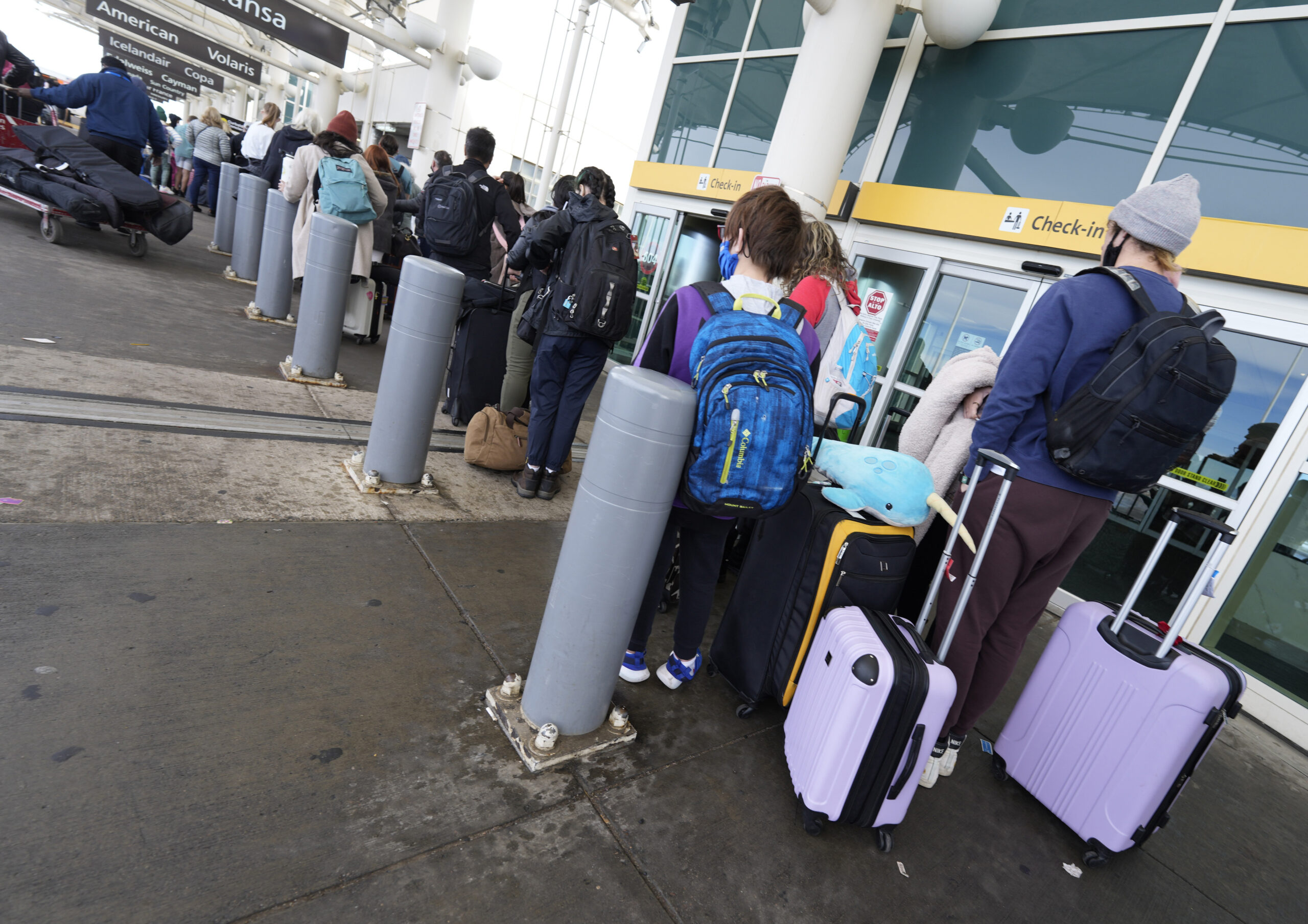 Thousands of flights canceled, delayed at of –