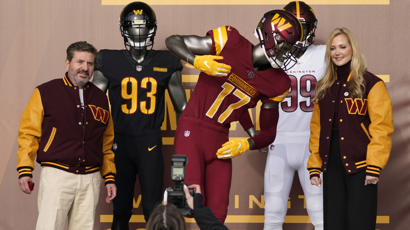 Commanders Football Team The New Name For Washington Redskins