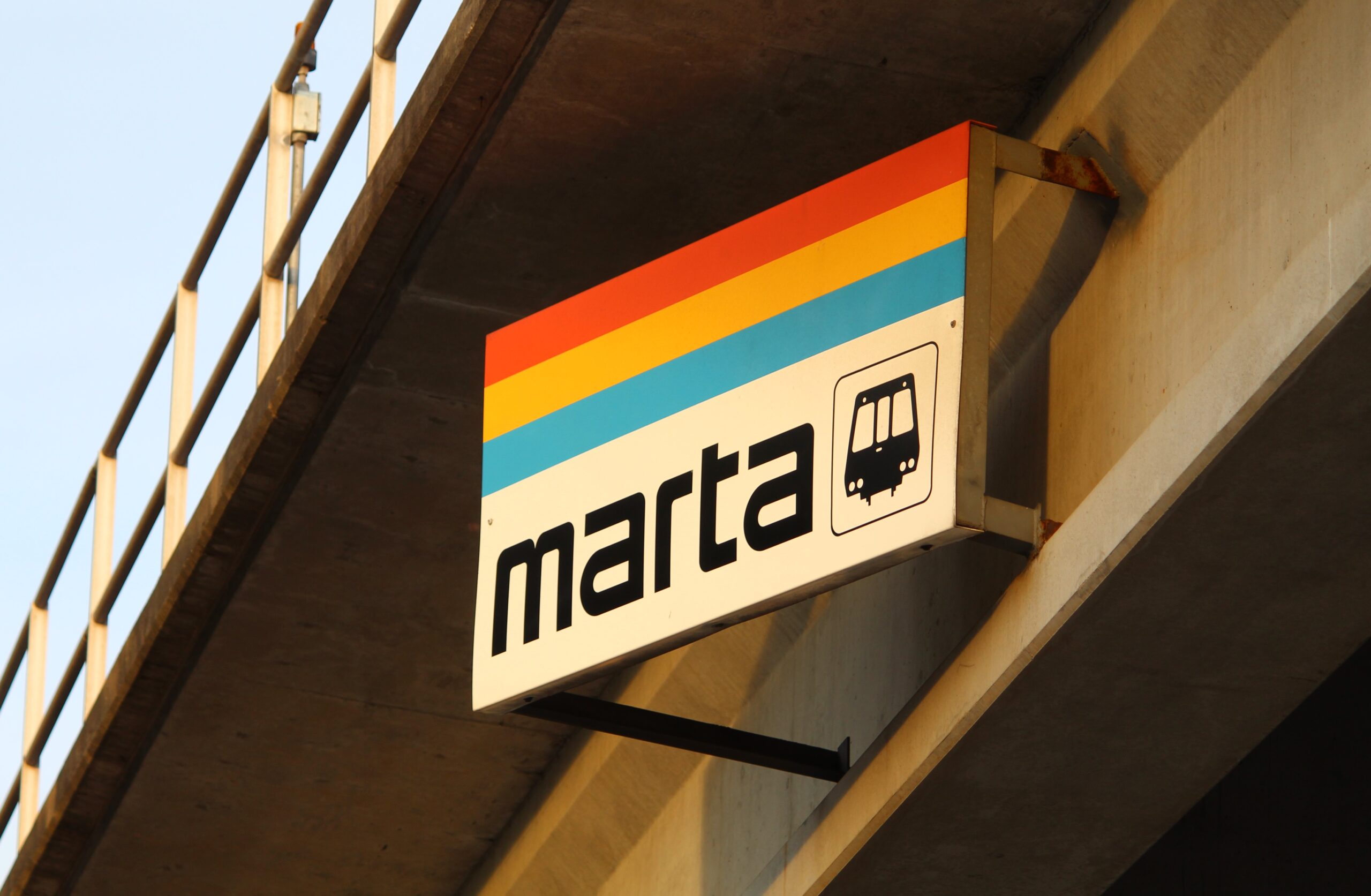 MARTA sign