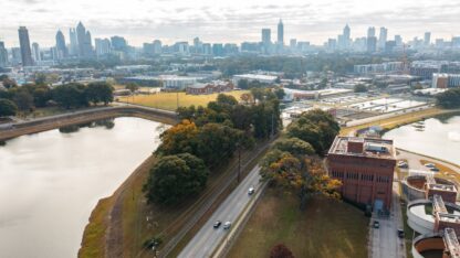 the hill at waterworks park