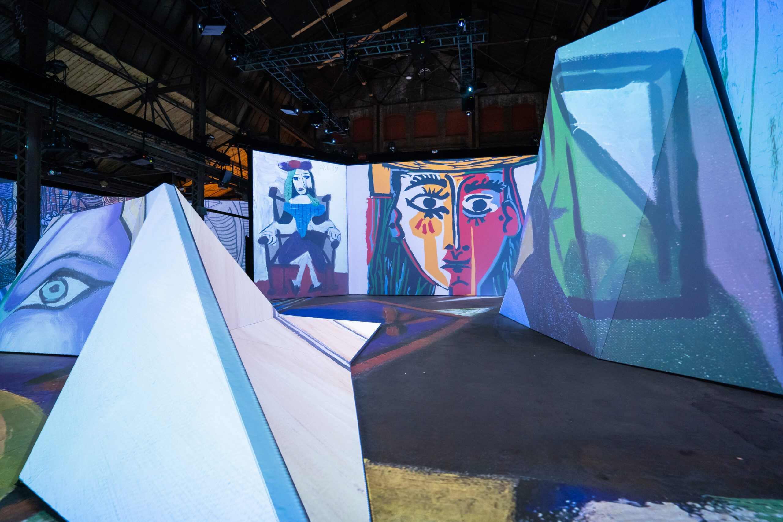Step into the Cubist paintings of Pablo Picasso at Pullman Yards