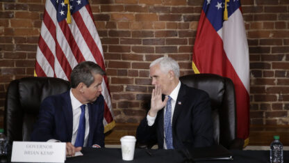 mike pence brian kemp