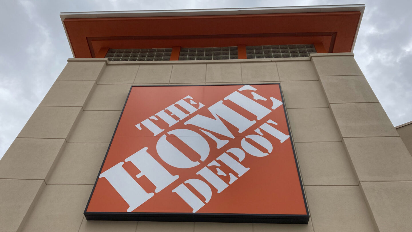 home depot results