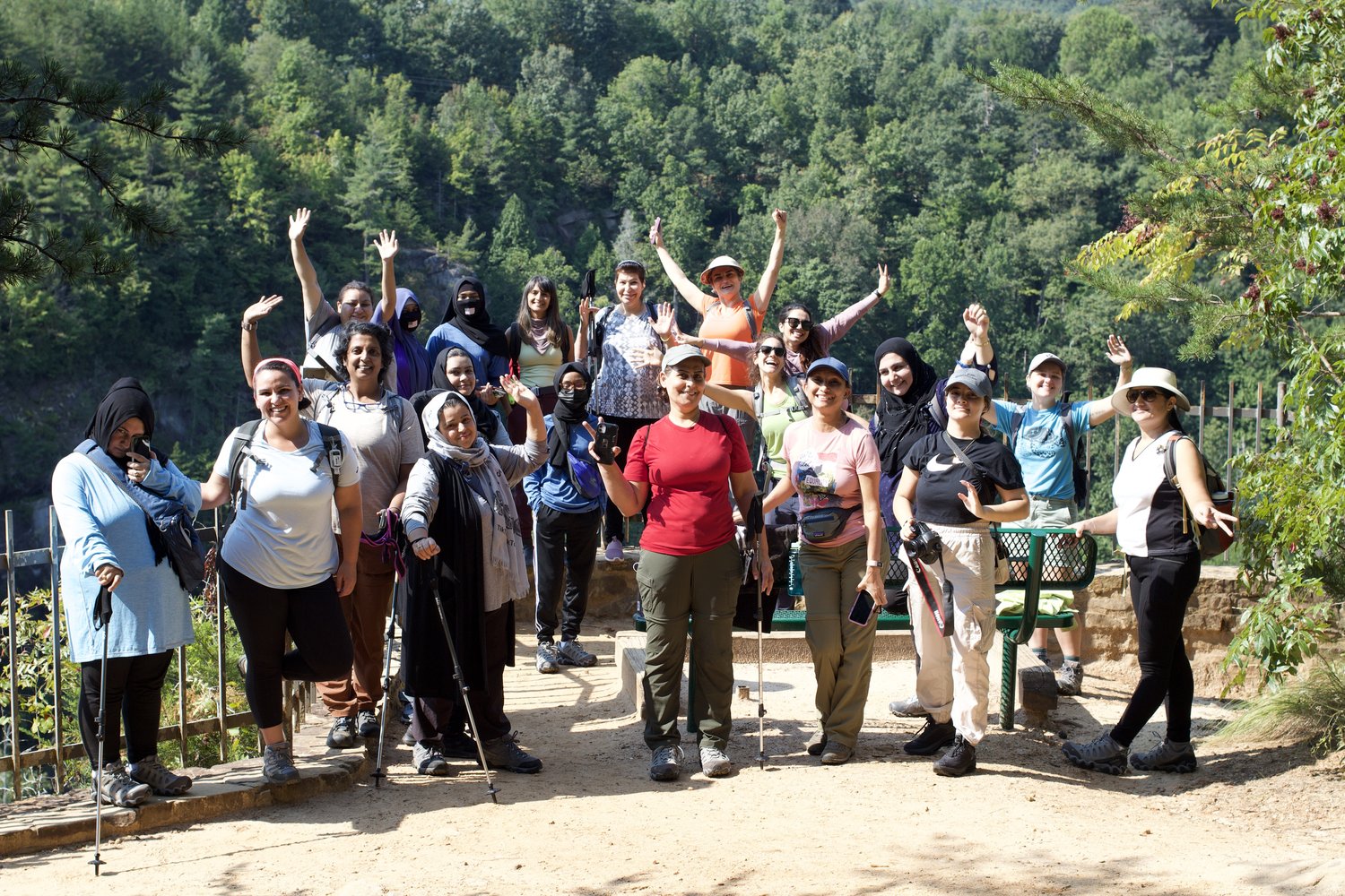 hiking group helps refugee and immigrant women find their place