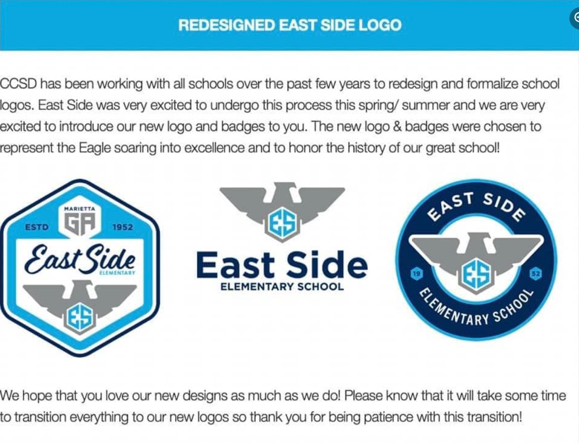 Cobb school logo resembling Nazi eagle draws outrage – WABE