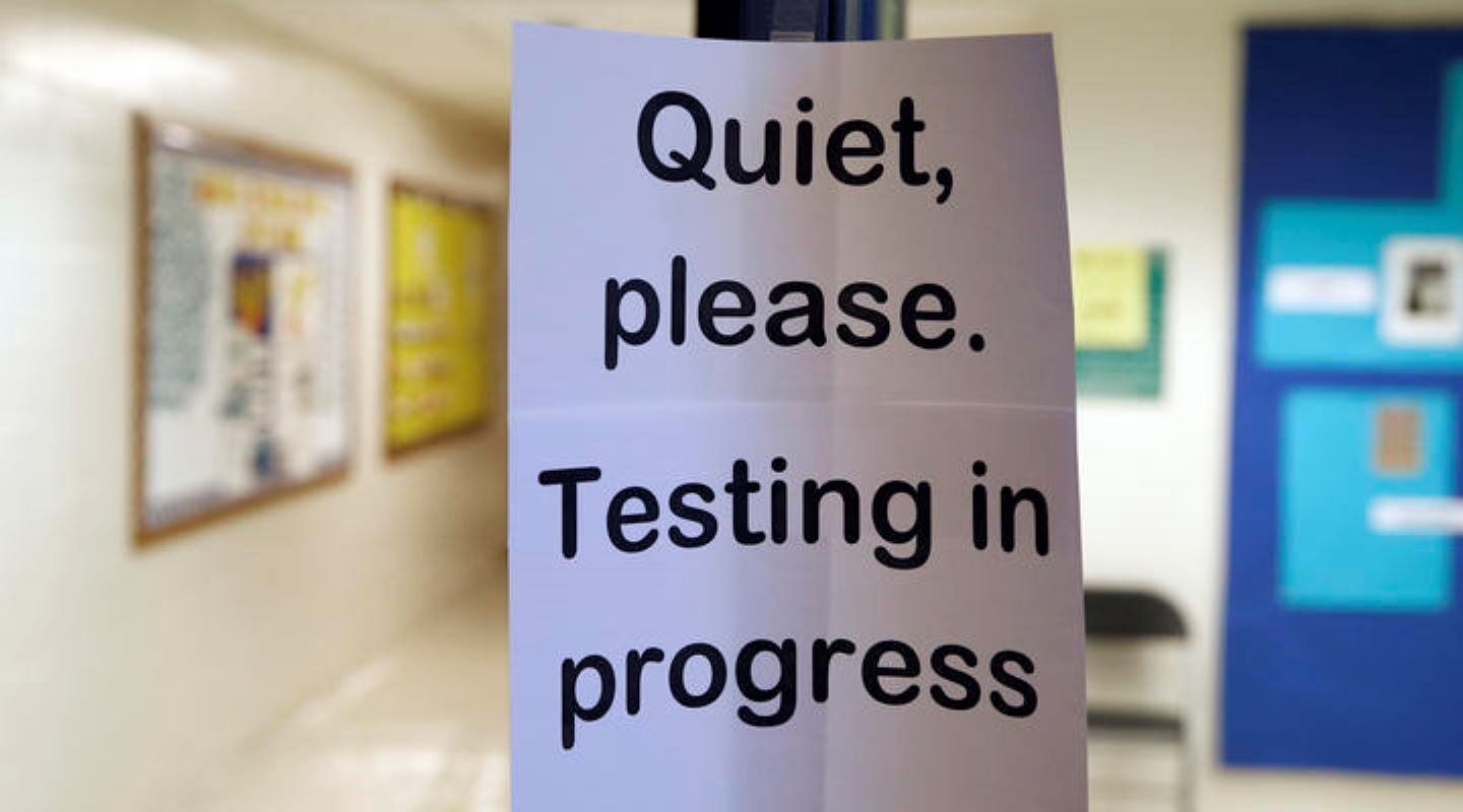 test scores rise, but stay below prepandemic levels WABE