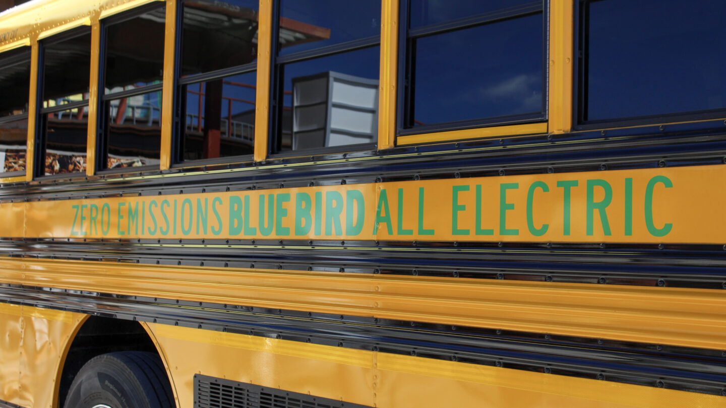 Blue Bird Electric School Bus
