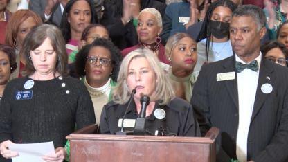 General Assembly Democrats announced a bill Tuesday that would repeal House Bill 481’s abortion restrictions. The legislation is called the Reproductive Freedom Act (RFA). WABE/Jess Mador