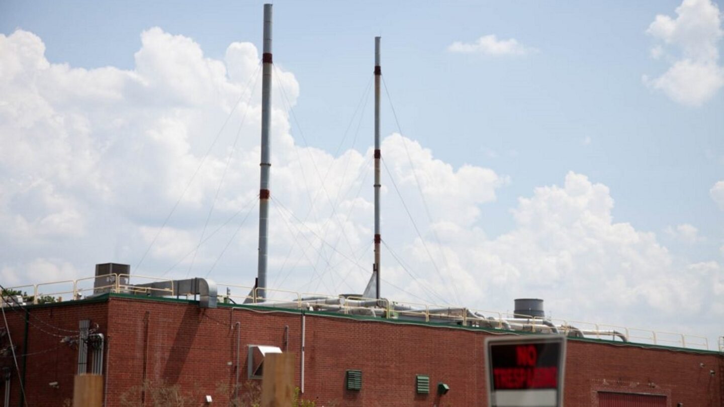 The Sterigenics plant sits tucked into a low-slung industrial area in Smyrna. Sterigenics and other medical sterilizers take issue with the EPA’s new risk value for ethylene oxide, which finds that the chemical can cause cancer in minuscule amounts. (WABE photo)