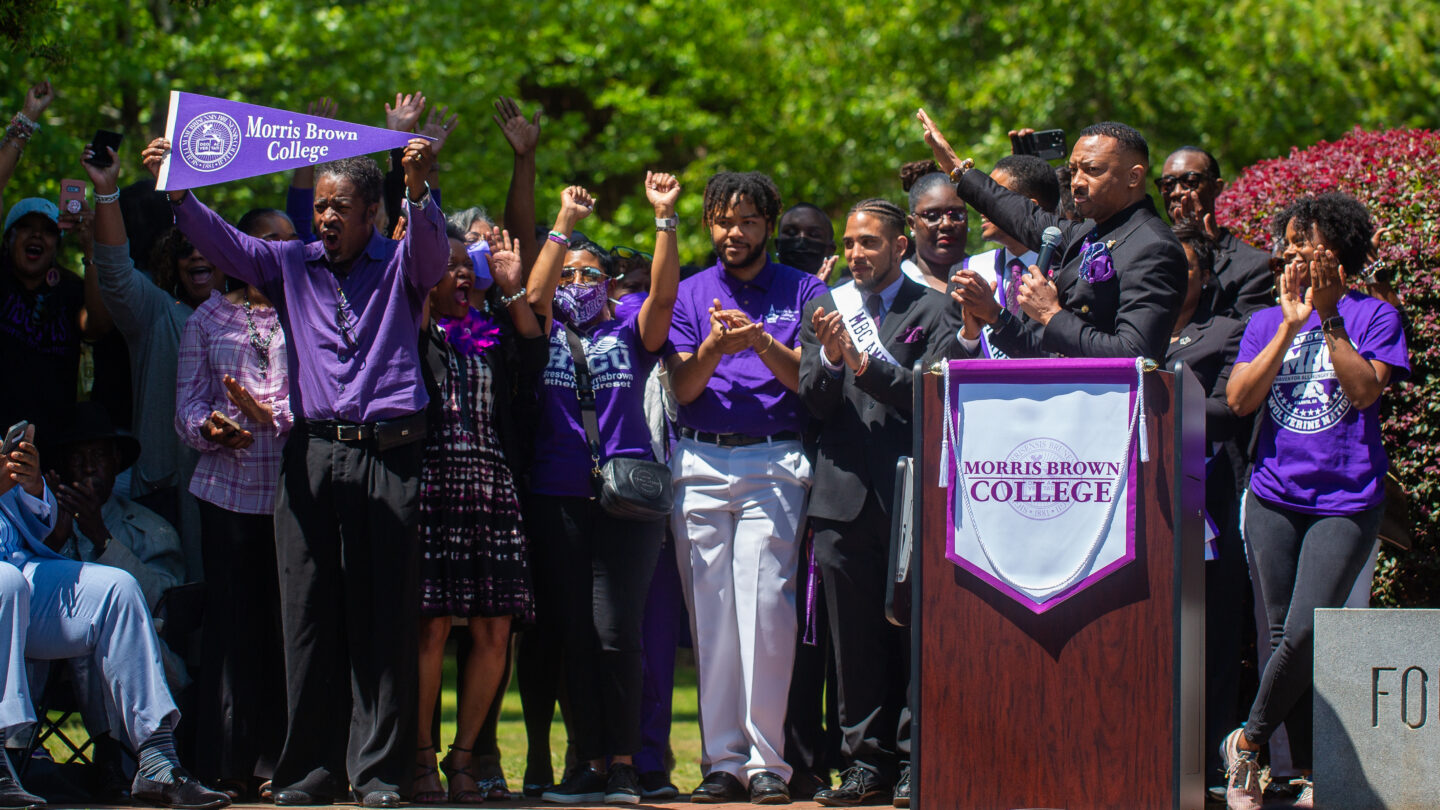 New Chapter Morris Brown leaders discuss the HBCU’s ‘Hard Reset’ WABE