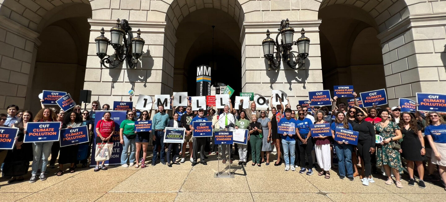 Crush of environmentalists line up behind EPA greenhouse gas regulations opposed by