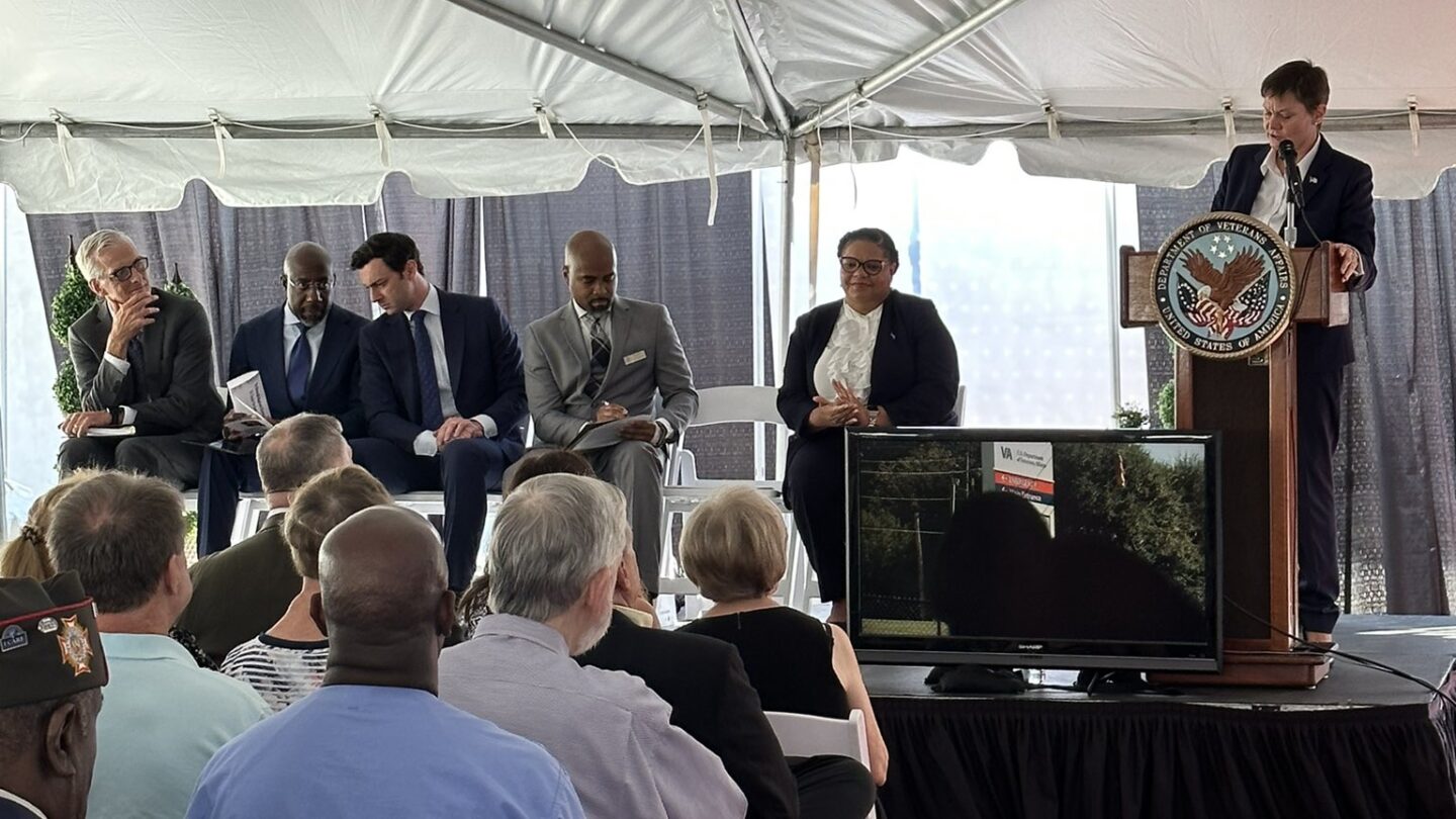Ceremony held renaming Atlanta VA Hospital for Max Cleland WABE