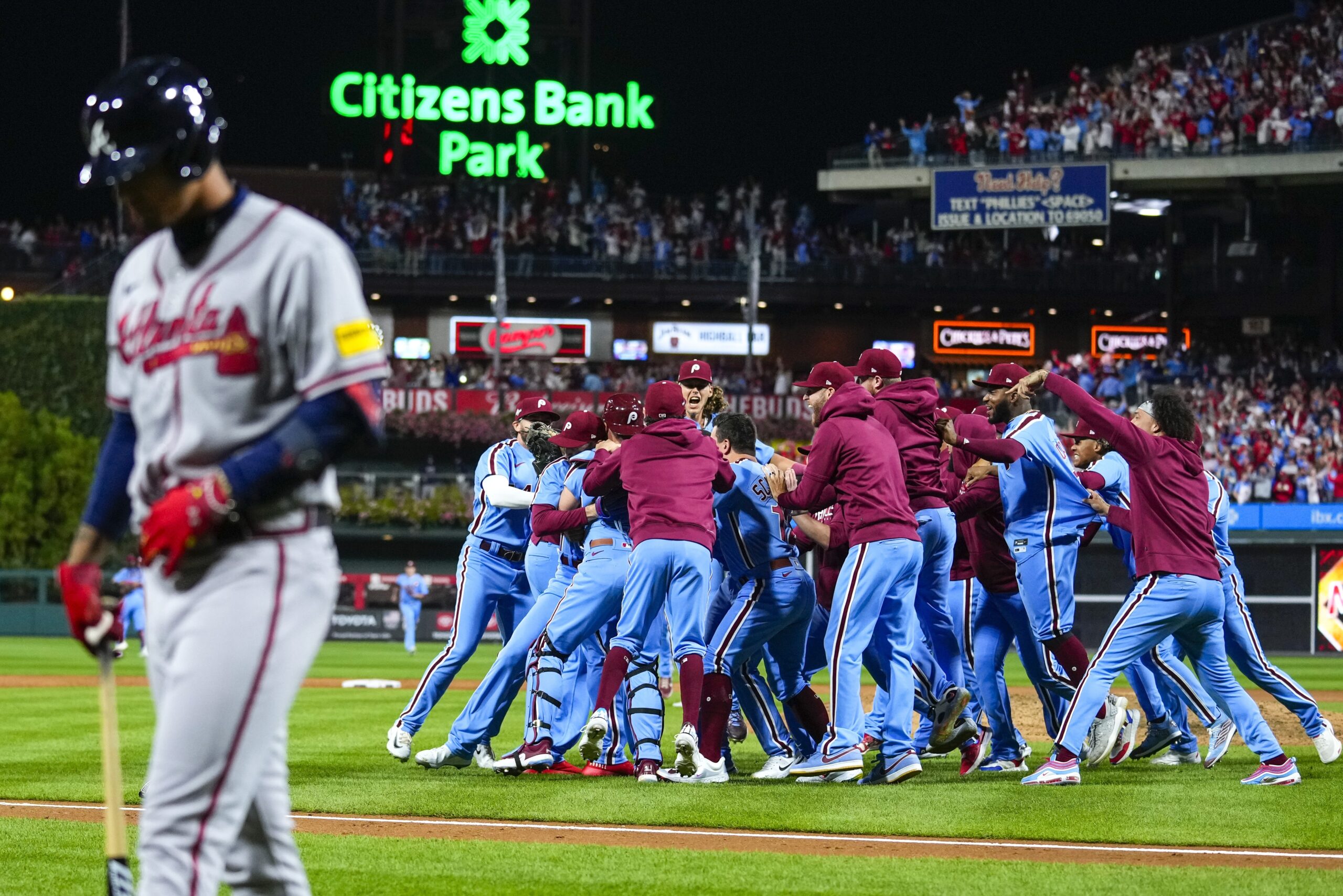 Braves lose to Phillies in 2023 NLDS
