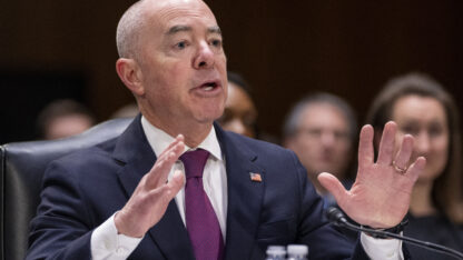 As House GOP launches effort to impeach Mayorkas, senators want to strike a border deal with him