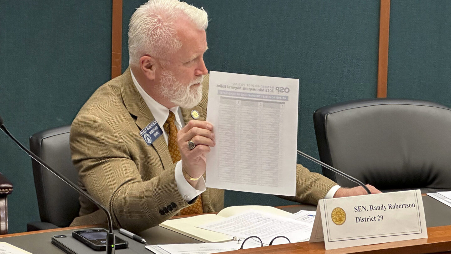 senators move to ban expansion of rankedchoice voting method